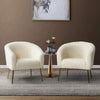 Mario Premium Accent Chair In Brooklyn Fabric