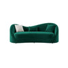 Galaxy Curved Luxury Sofa Set in Suede