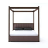 Casper Luxury Poster Bed in Suede