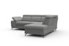 Givo Premium Sectional Sofa in Suede