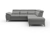 Givo Premium Sectional Sofa in Suede