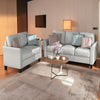 Homely Luxury Sofa Set in Suede