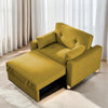 Jazz Luxury 1 Seater Sofa Cum Bed In Suede