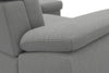 Givo Premium Sectional Sofa in Suede