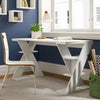 Meham Study Table In White