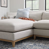 Asper Premium Sectional Sofa in Cotton