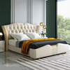 Bixo Luxury Upholstered Bed in Leatherette