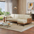 Kosmo Luxury Sectional Sofa in Leatherette