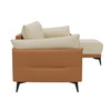 Kosmo Luxury Sectional Sofa in Leatherette