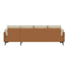 Kosmo Luxury Sectional Sofa in Leatherette