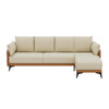 Kosmo Luxury Sectional Sofa in Leatherette