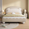 Boxer Luxury Upholstered Bed Without Storage in Suede