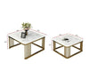 Beccy Nesting Luxury Center Table In Stainless Steel 304 - Oak Inside