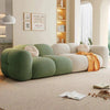 Bumble Bee Premium Sofa Set in Suede - Oak Inside