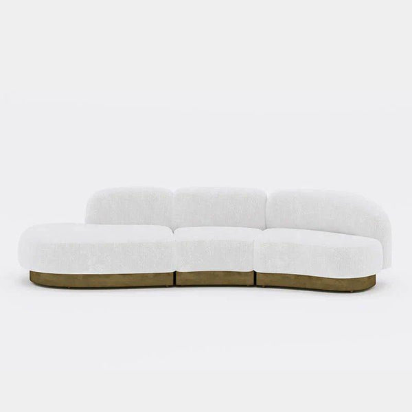 Casper Premium Sofa Set in Bouncle - Oak Inside