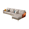 Crisp Luxury Sectional Sofa in Leatherette