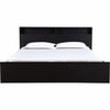 Denver Luxury Wooden Bed In PU Polish - Oak Inside