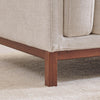 Dubai Pro Luxury Mid - Century Sofa In Cotton - Oak Inside