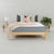 Feather well Mattress In Bonded Foam 8" - Oak Inside