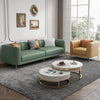 Flex Luxury Sofa Set In Leatherette - Oak Inside