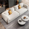 Galaxy Pro Luxury Sofa Set in Brooklyn Cloth - Oak Inside