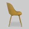 Icon Dining Chair In Leatherette - Oak Inside