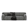 Jackson Premium Sofa Set in Suede - Oak Inside