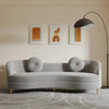 Nellow Premium Sofa Set in Suede - Oak Inside