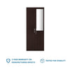 Rolex Engineered Wood Wardrobe 2 Doors - Oak Inside