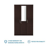 Rolex Engineered Wood Wardrobe 3 Doors - Oak Inside