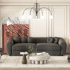 Teddy Premium Sofa Set in Brooklyn Cloth - Oak Inside