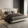 Trends Premium Upholstered Bed In Leatherette - Oak Inside