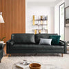 Valour Luxury Sofa Set in Leatherette - Oak Inside