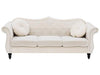 Wills Luxury Chesterfield Sofa Set in Suede - Oak Inside